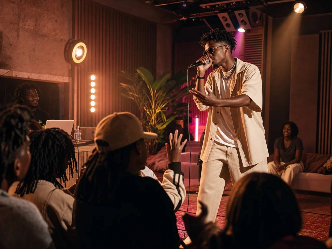 Performance showcase en studio