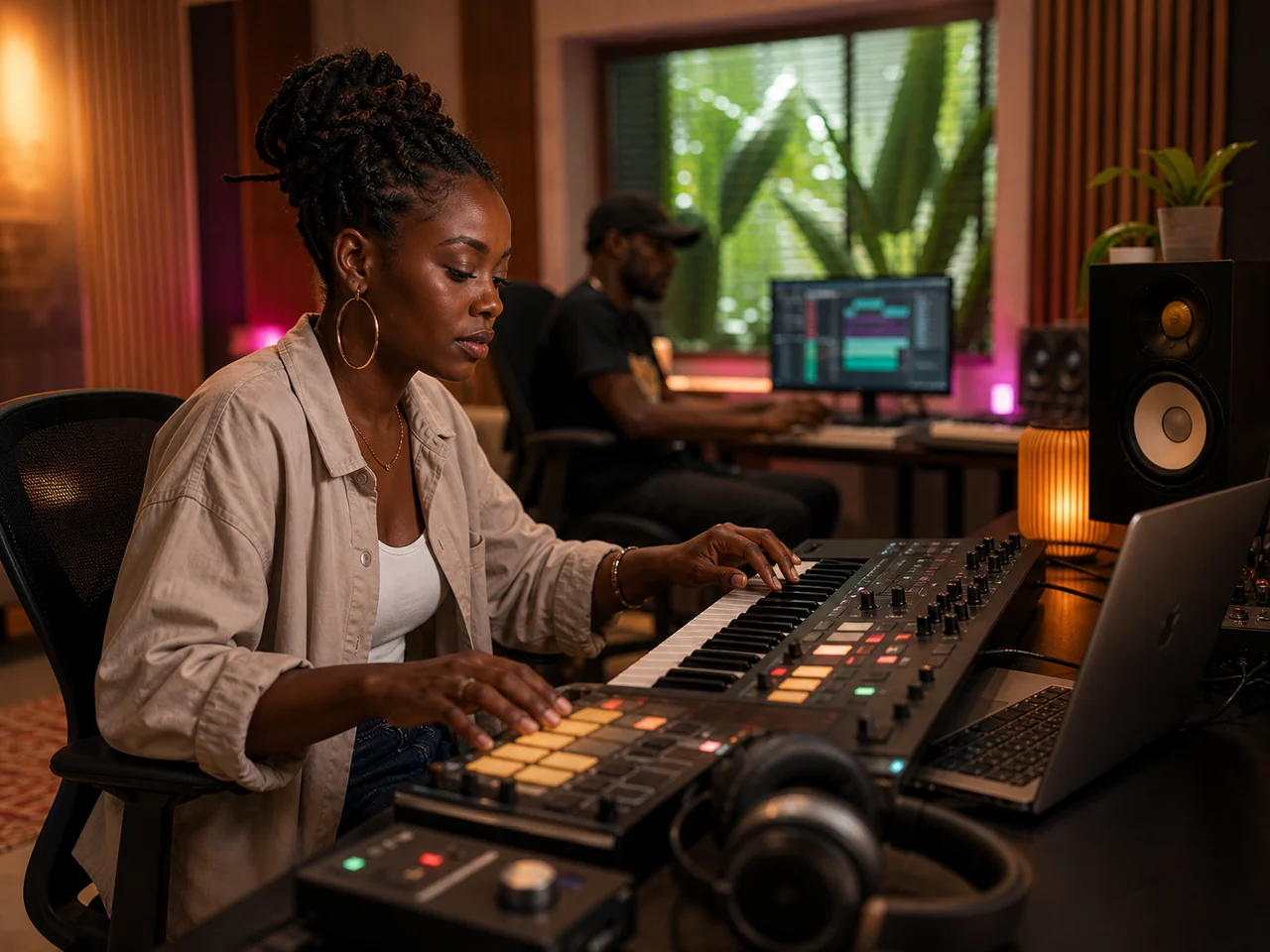 Production musicale en studio